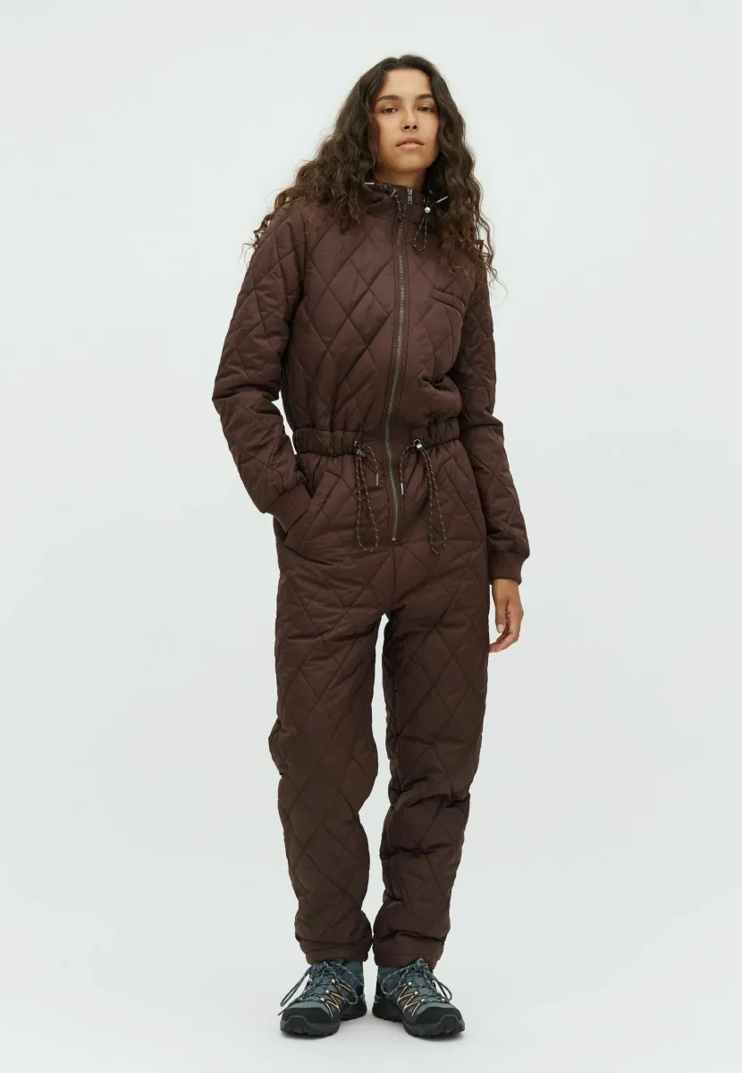 ISOLDE  - Jumpsuit - dark mocca