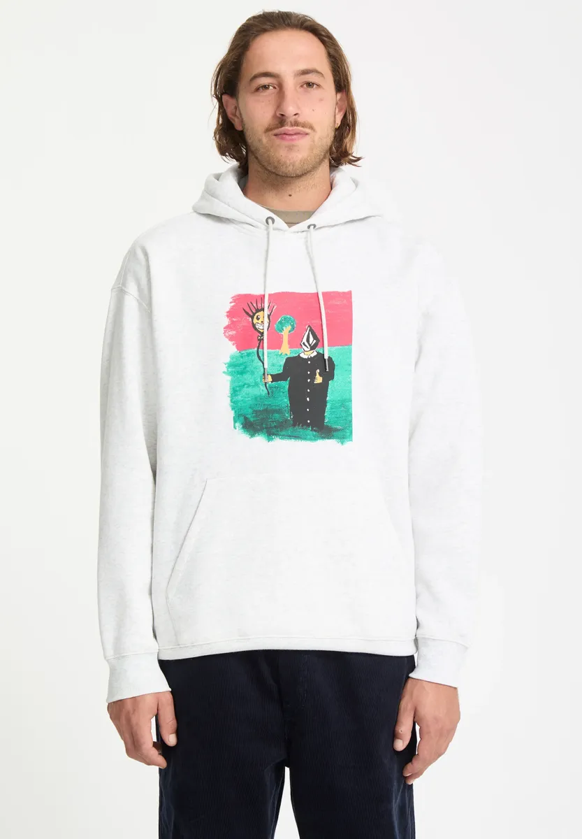 ISSAM - Kapuzenpullover - bone heather