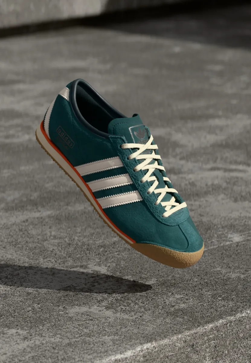 ITALIA 70S - Sneaker low - aurora ivy/cream white/silver metallic