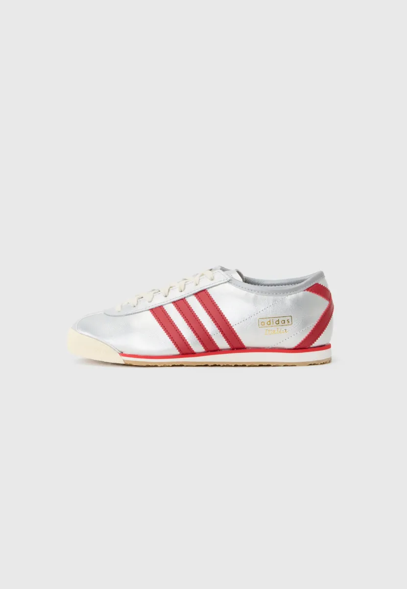 ITALIA 70S - Sneaker low - silver-coloured/team victory red/gold-coloured