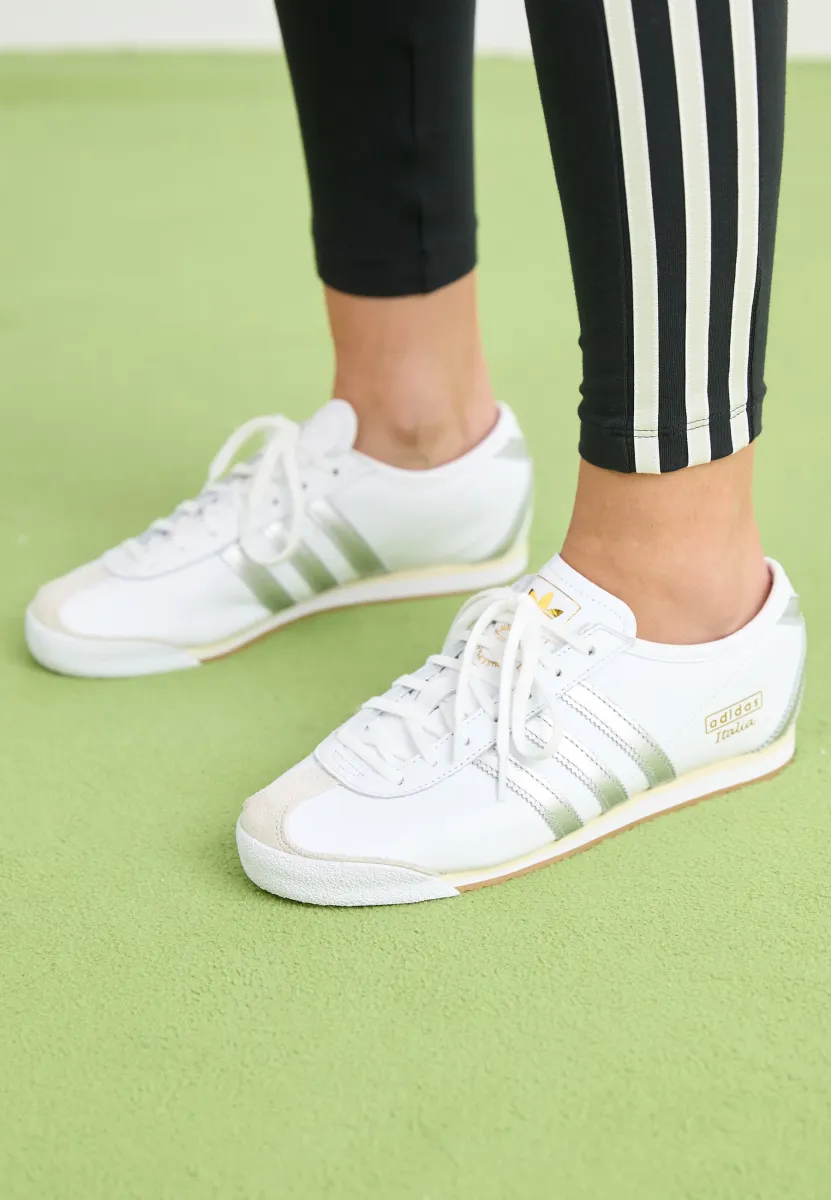 ITALIA 70S - Sneaker low - white/silver-coloured/cream white