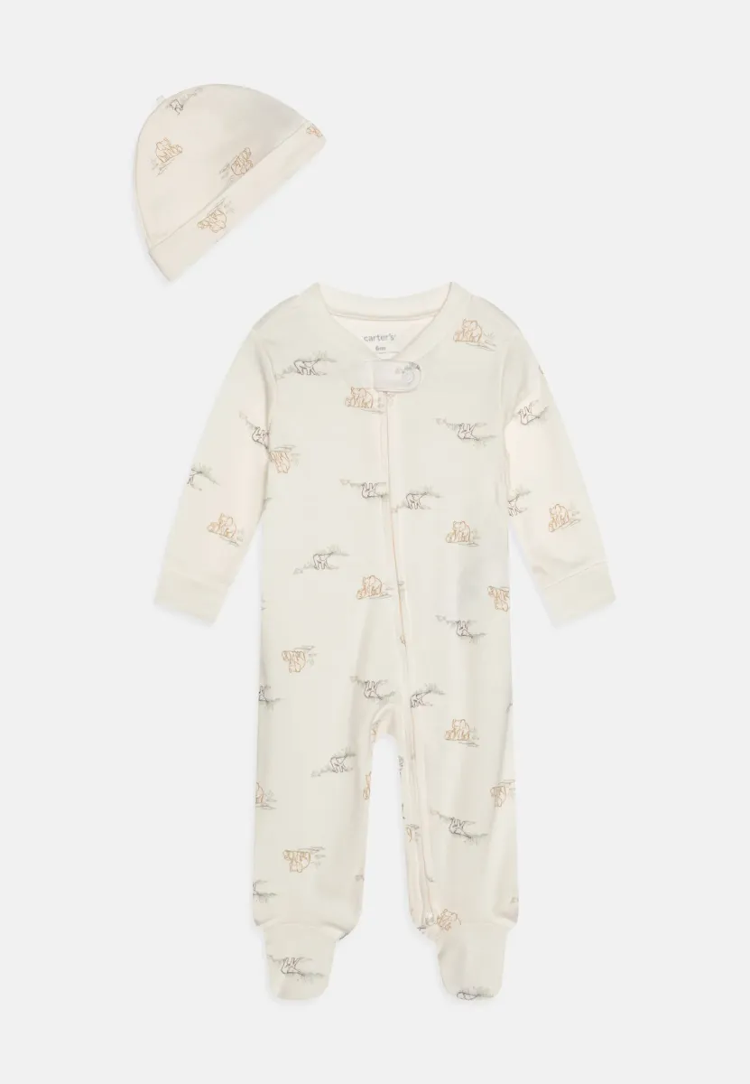 IVORY ELEPHANT FOOTED UNISEX - Nachtwäsche Set - ivory