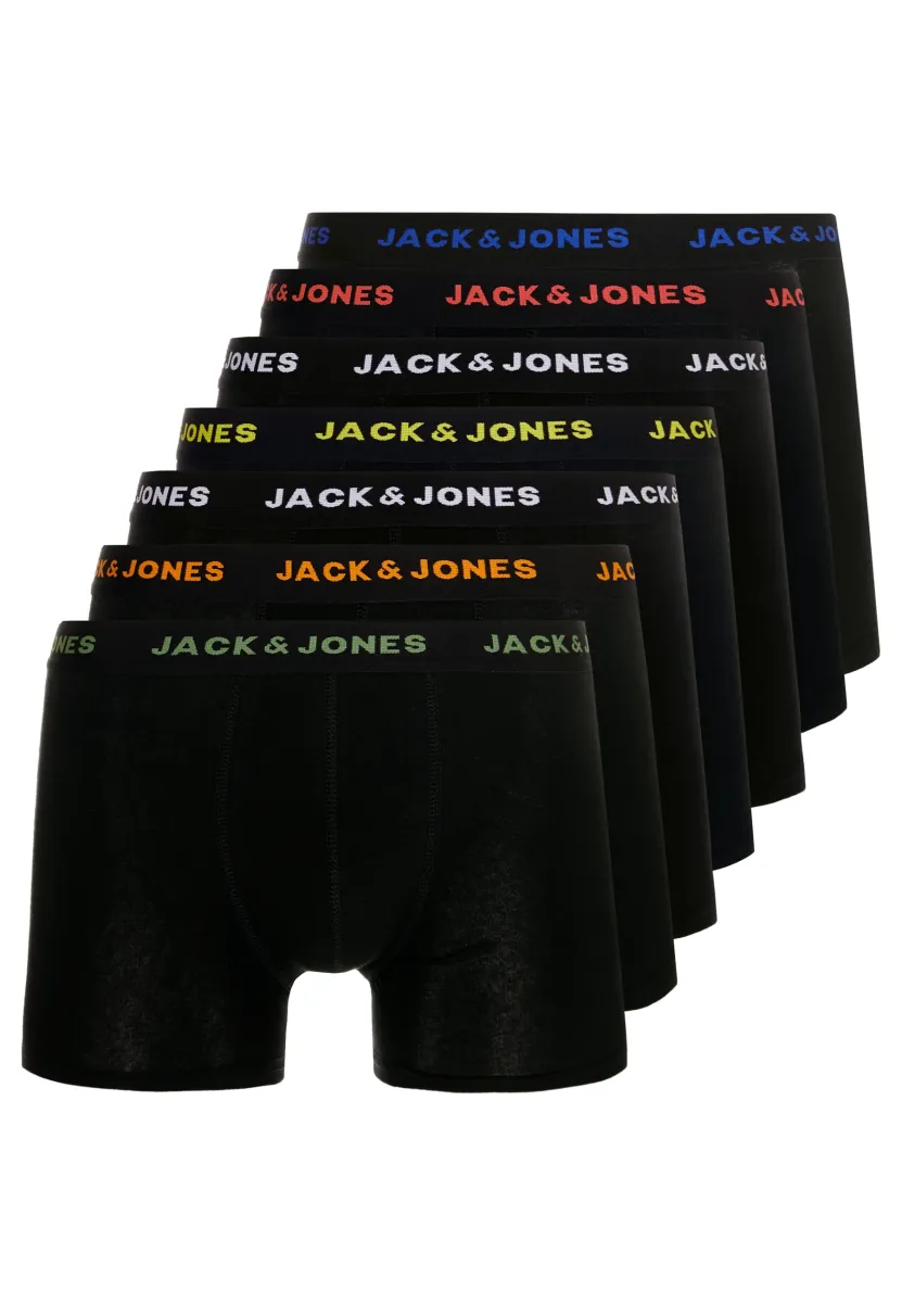 JACBASIC TRUNKS 7 PACK - Boxer Briefs - black