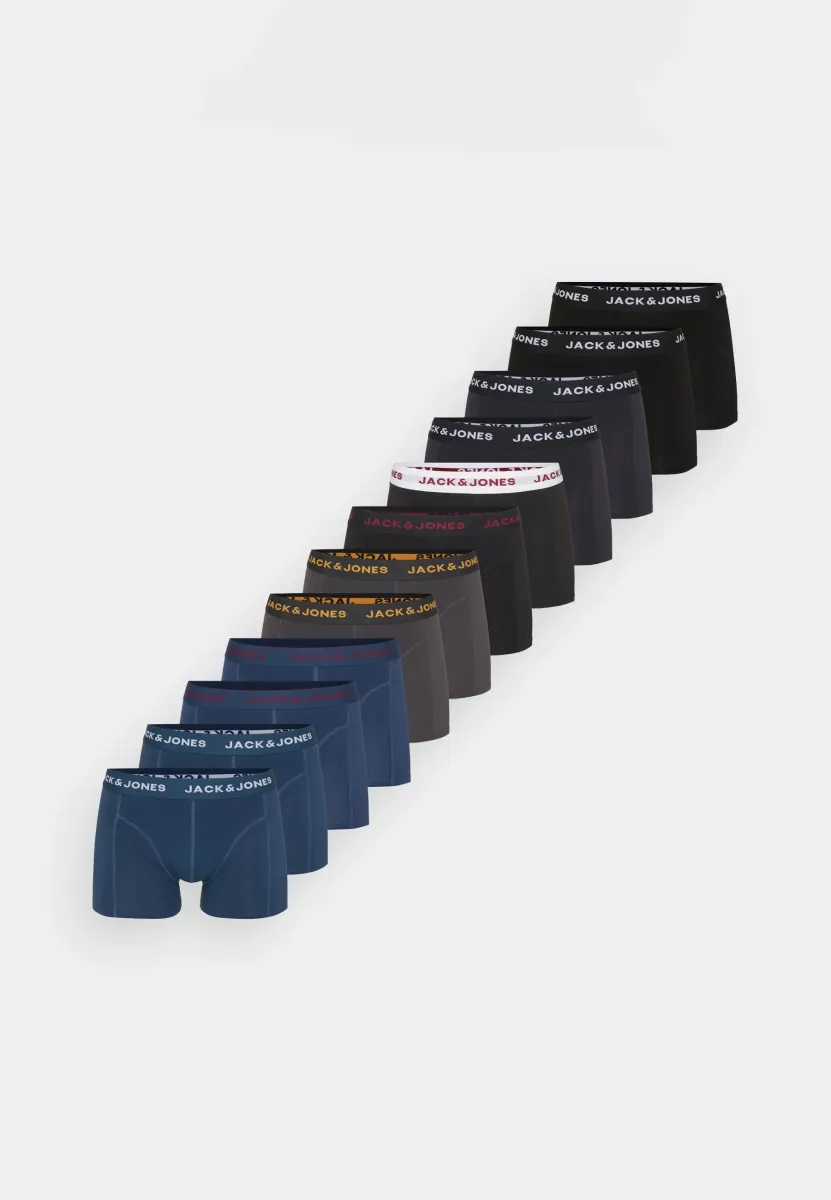 JACBOLT TRUNKS 12 PACK - Boxer Briefs - phantom/black/titan/dark navy