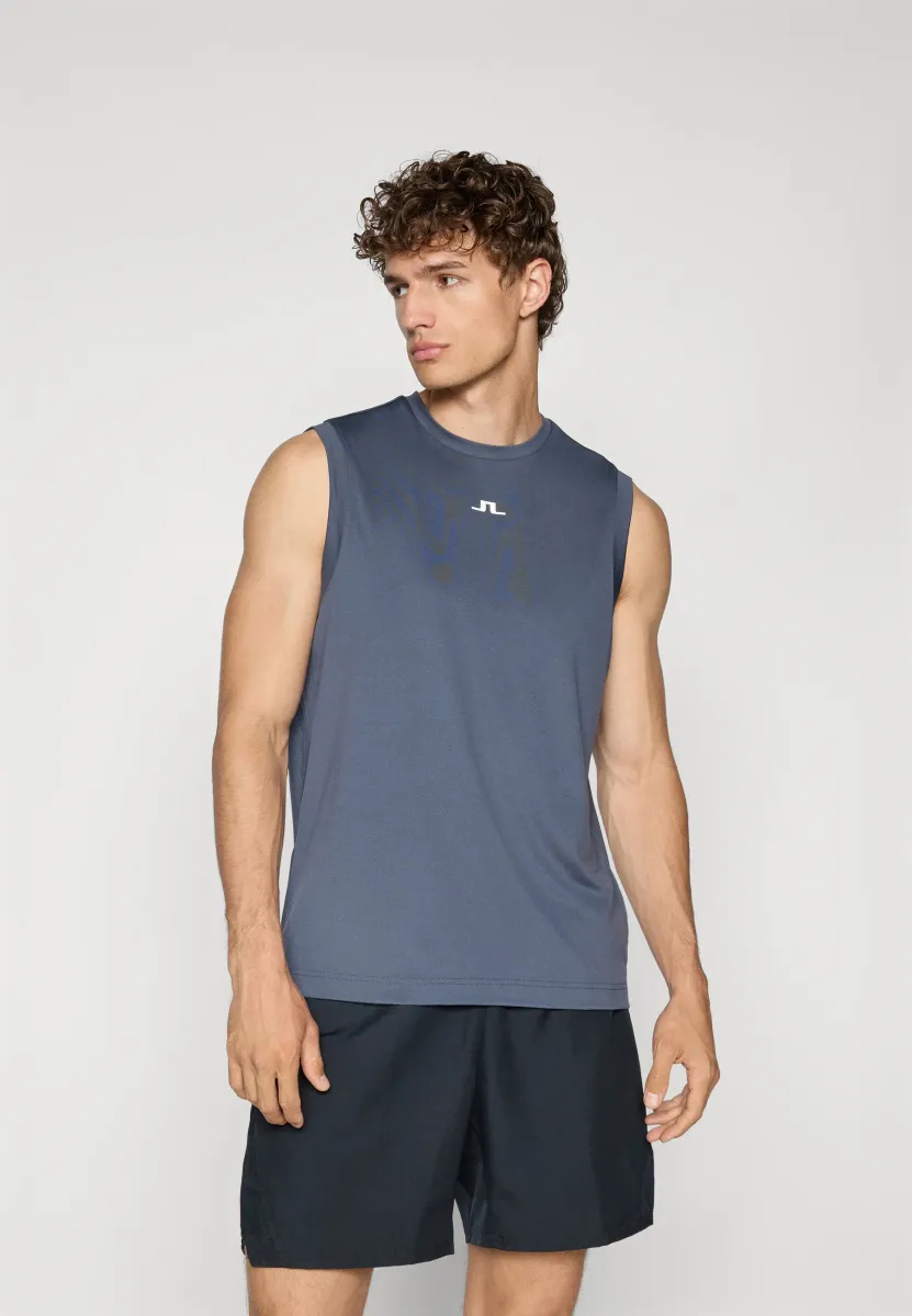 JACK SLEEVELESS TEE - Top - ombre blue