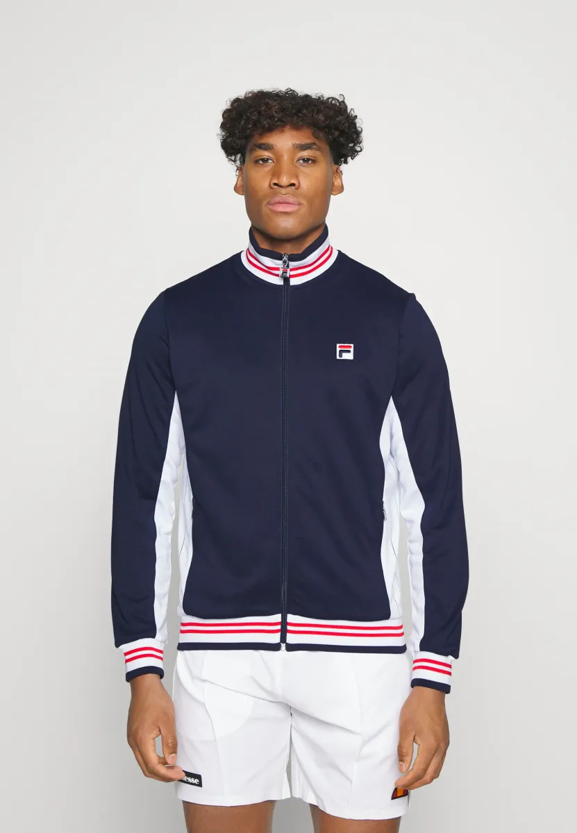 JACKET BJÖRN - Trainingsjacke - navy/white