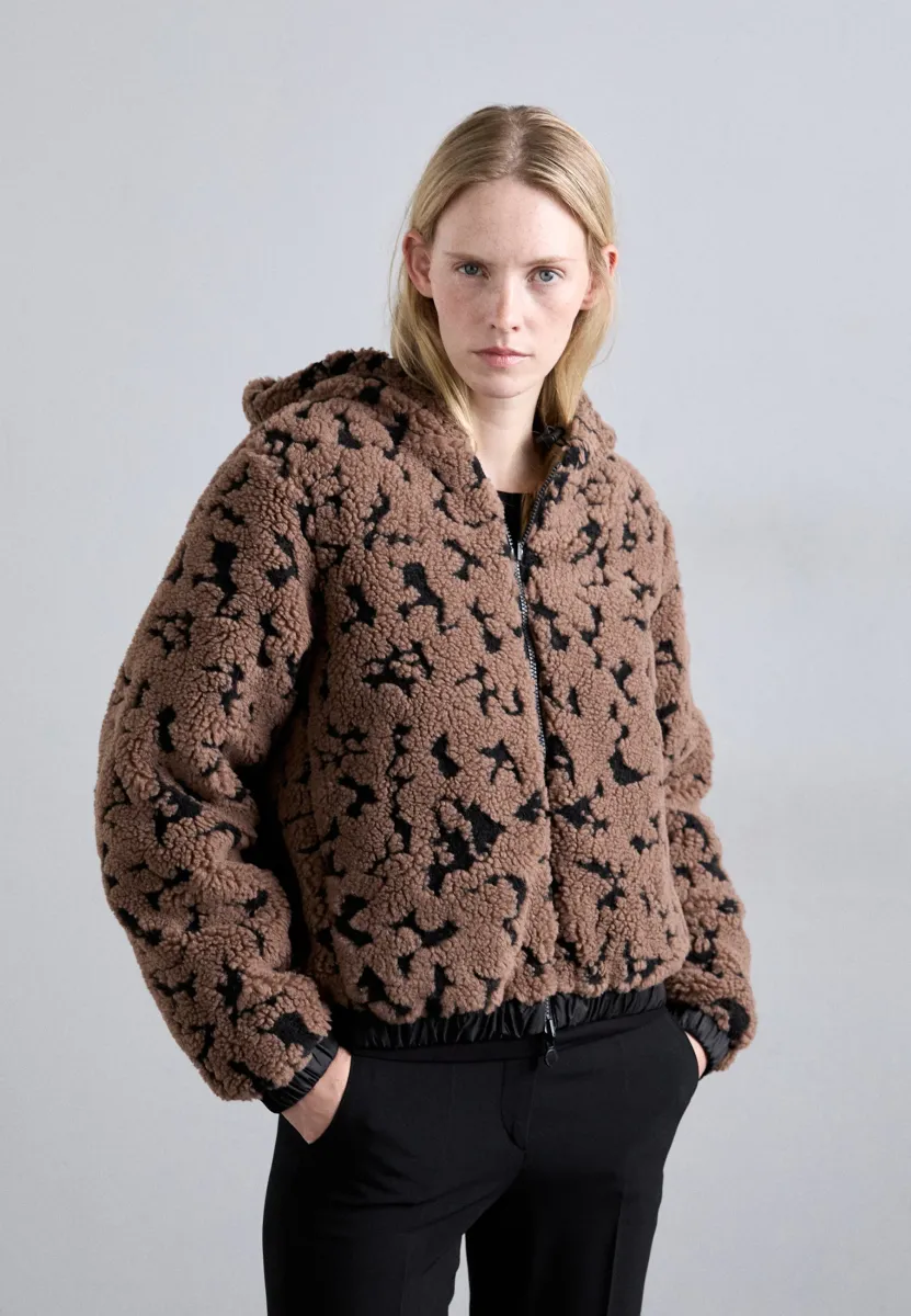 JACKET - Fleecejacke - fancy brownie