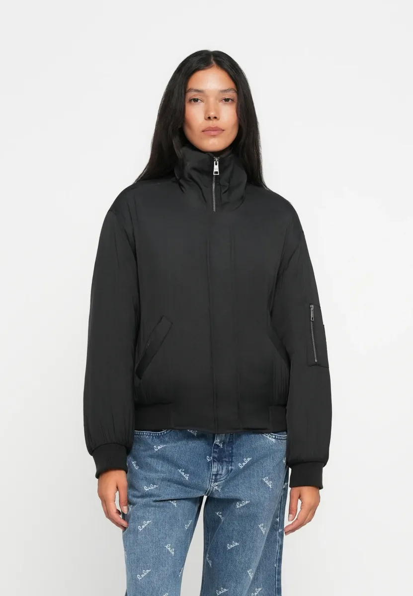 JACKET JONNA - Bomberjacke - black