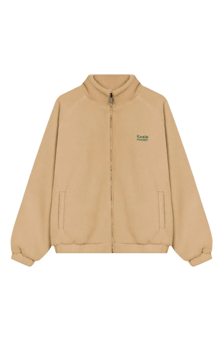 JACKET LIFE IS TRICKY UNISEX - Fleecejacke - camel