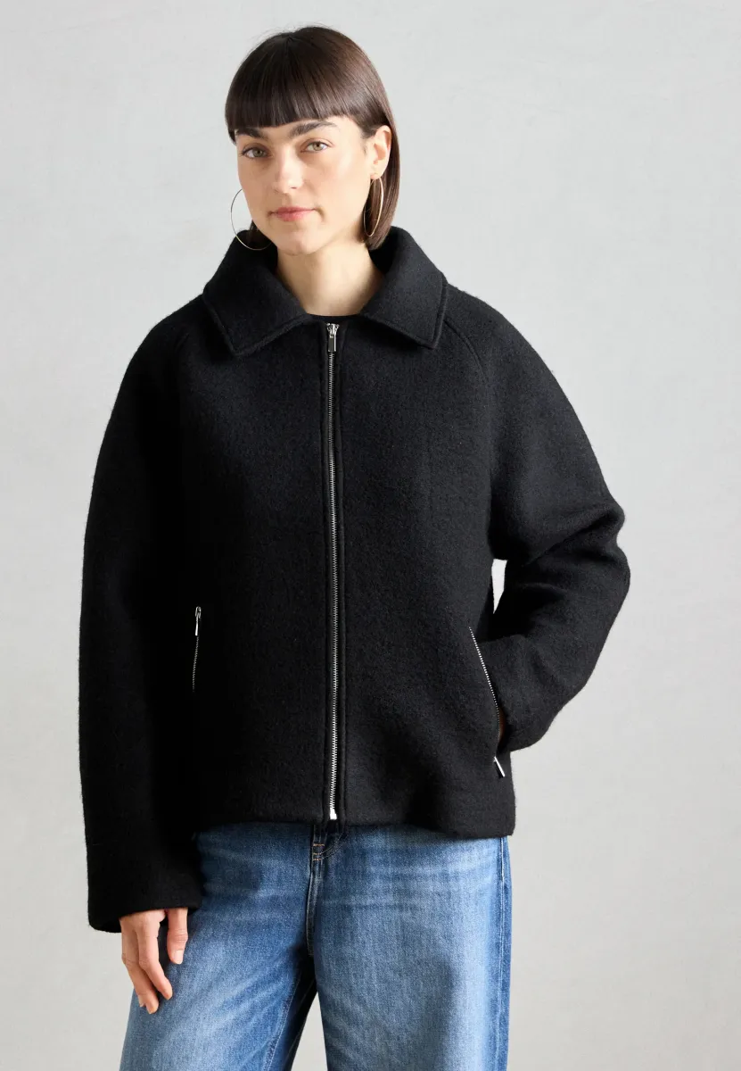 JACKET ZOE - Übergangsjacke - black
