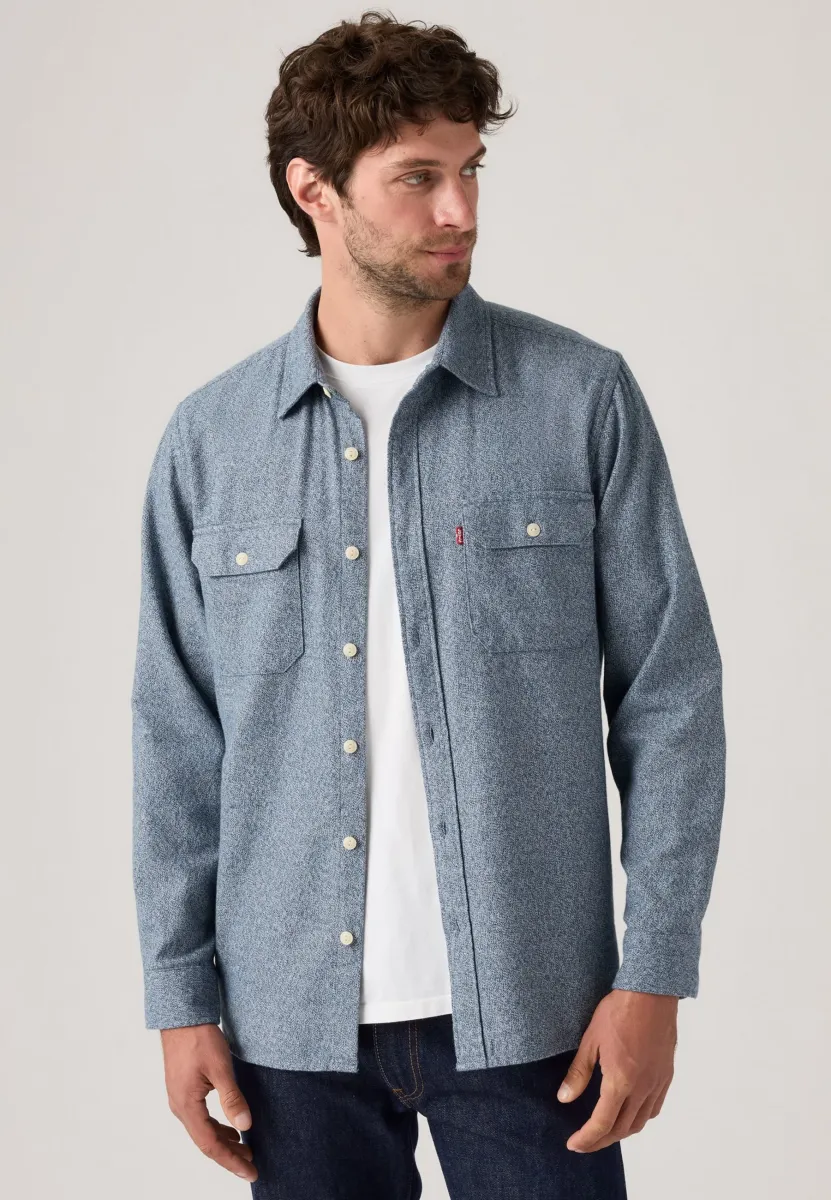 JACKSON  - Hemd - navy tricolor grindle