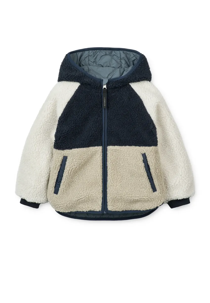JACKSON REVERSIBLE JACKET UNISEX - Winterjacke - whale blue multi mix