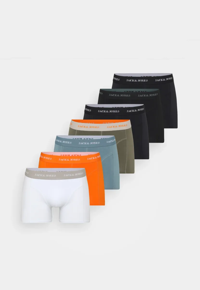 JACMILES TRUNKS 7 PACK - Boxer Briefs - black/white/grape leaf/dark navy/ goblin blue/exuberance/dark navy