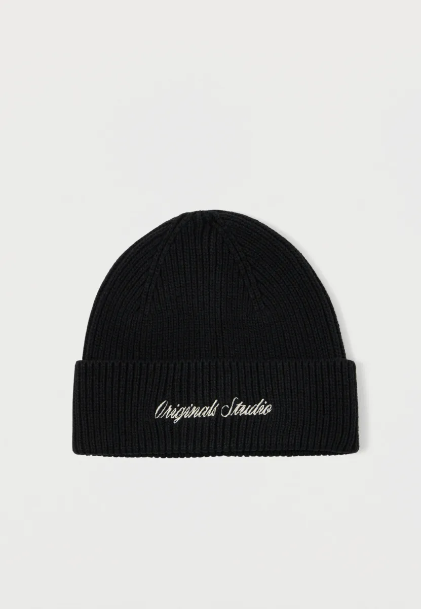 JACNORREBRO REGULAR BEANIE - Mütze - black
