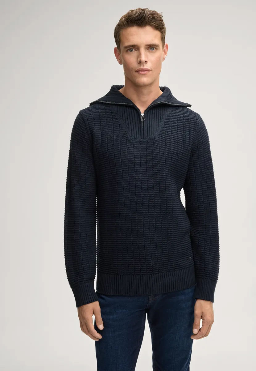 JACOBO - Strickpullover - navy