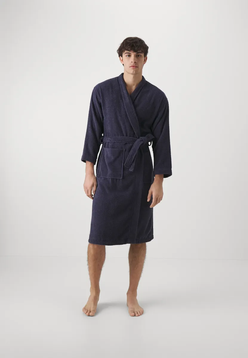 JACSOLID BATHROBE - Bademantel - navy blazer