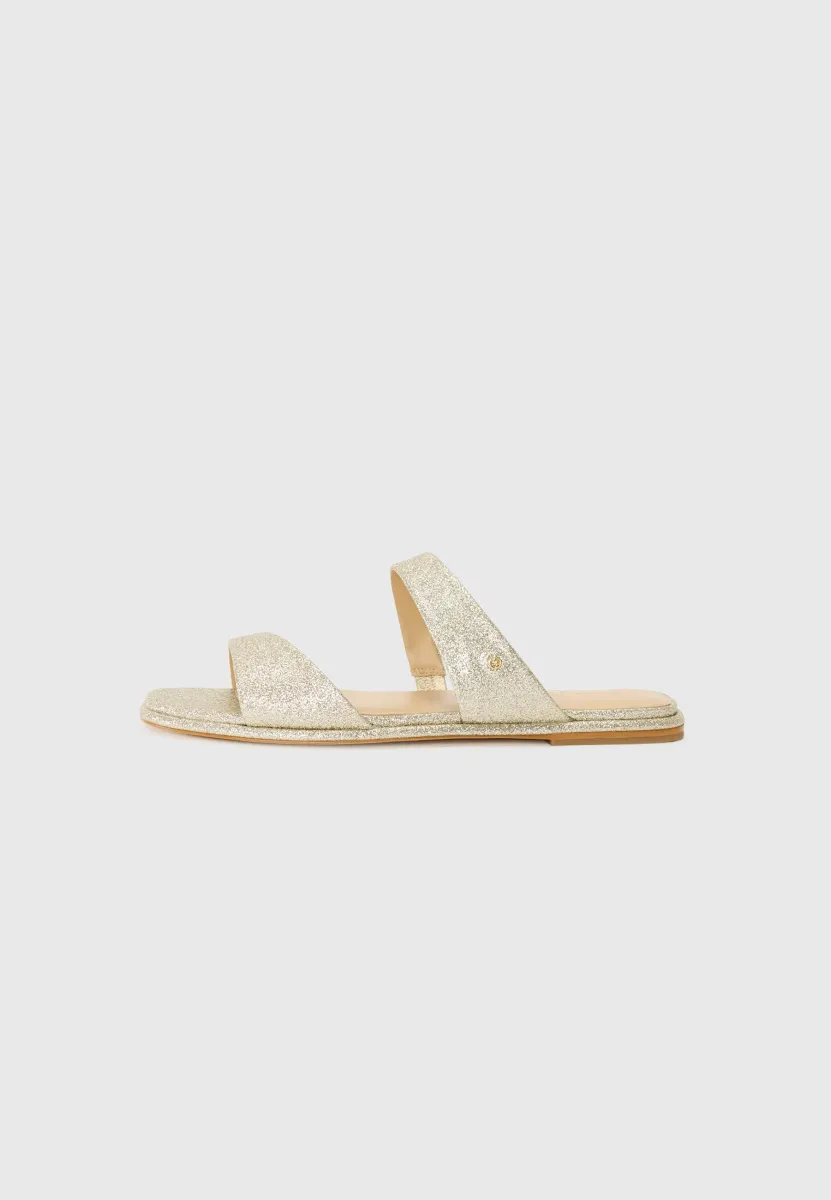 JAIDA - Pantolette flach - gold-coloured