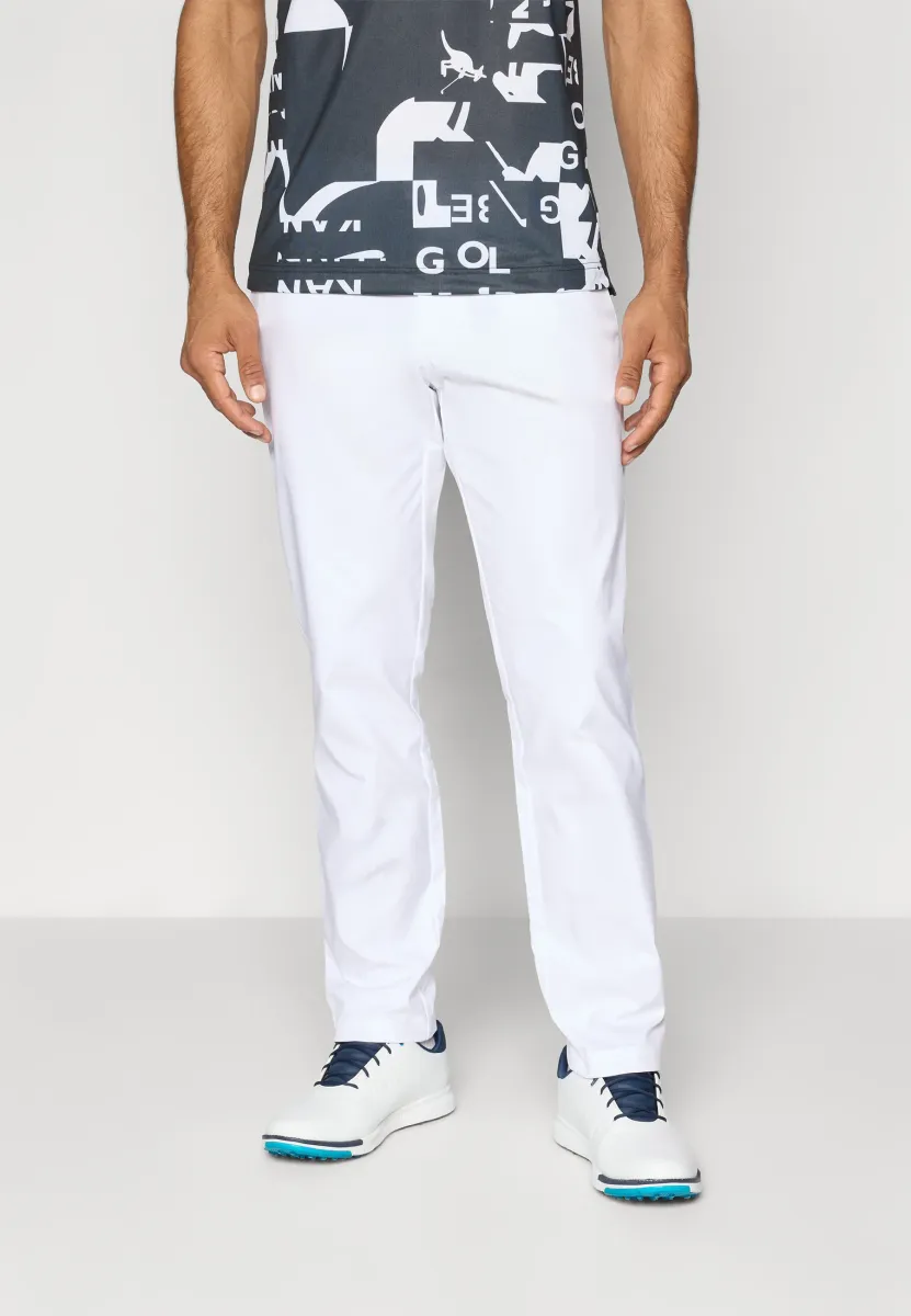 JAMAL KANGOL PANTS - Stoffhose - white