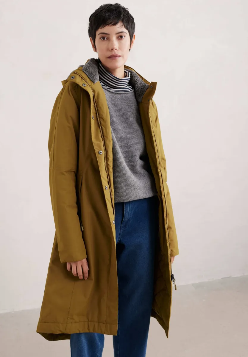 JANELLE - Regenjacke / wasserabweisende Jacke - yellow oak