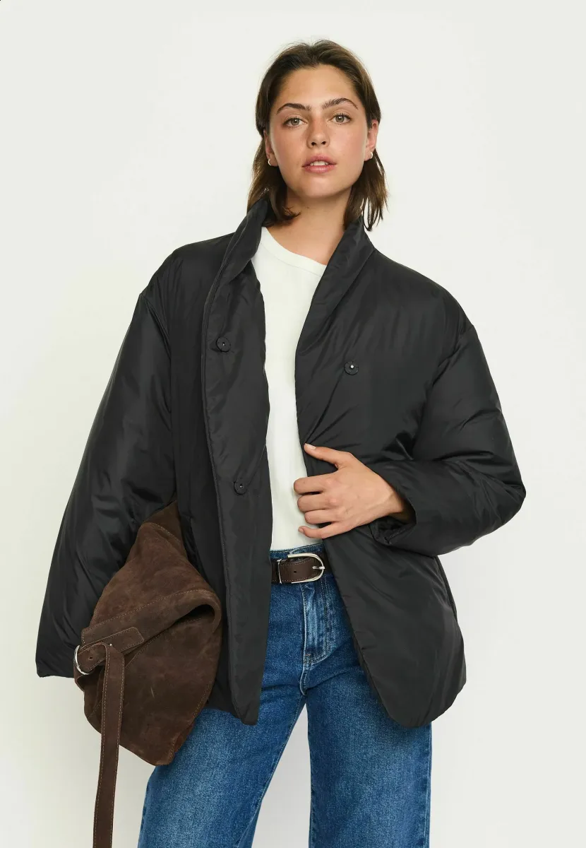 JANNET - Übergangsjacke - black