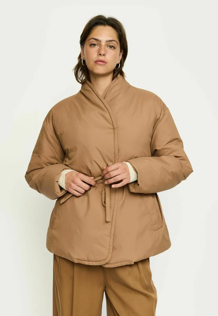 JANNET - Übergangsjacke - toasted coconut