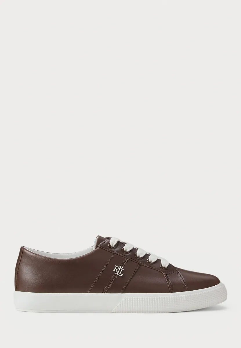 JANSON II LEATHER SNEAKER - Sneaker low - dark hickory