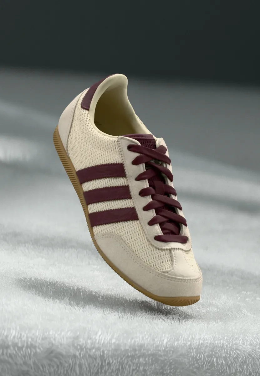 JAPAN - Sneaker low - cream white/maroon