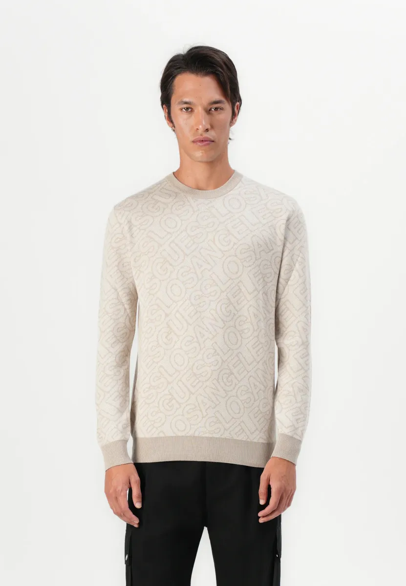 JARROD - Strickpullover - beige