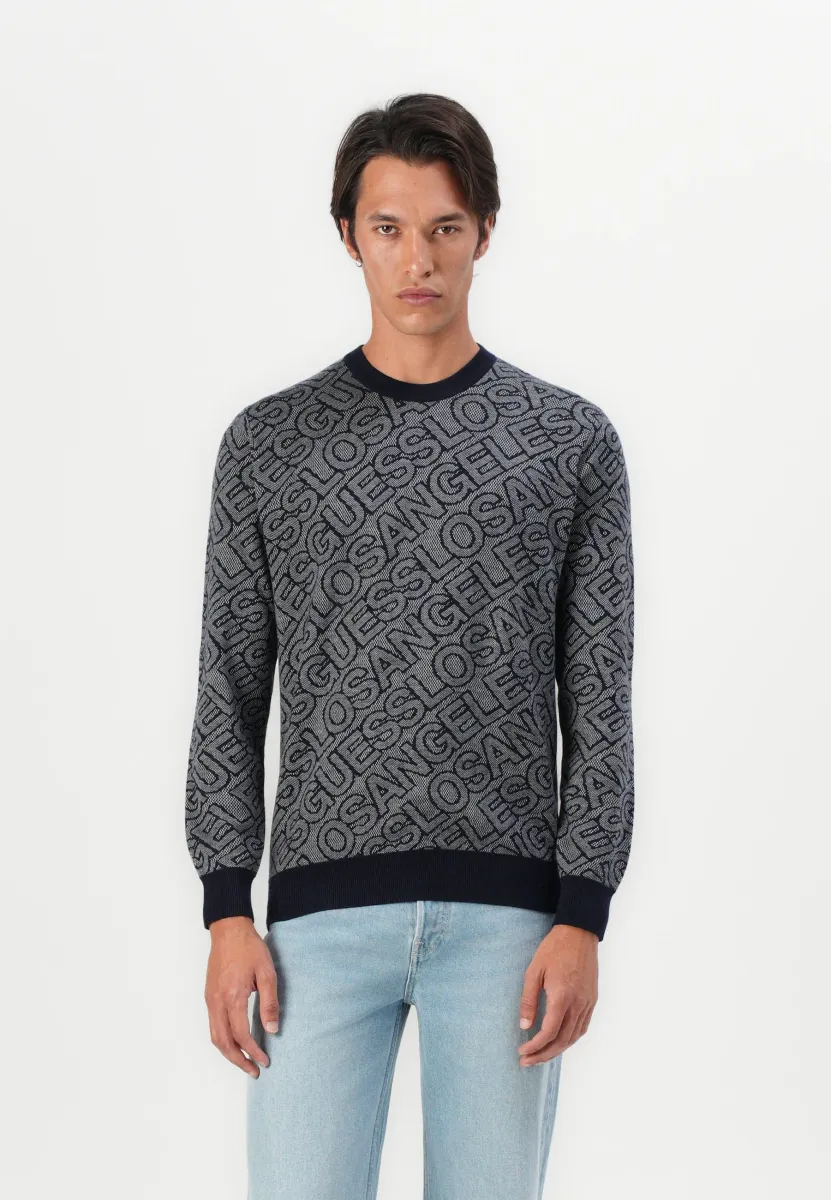 JARROD - Strickpullover - smart blue