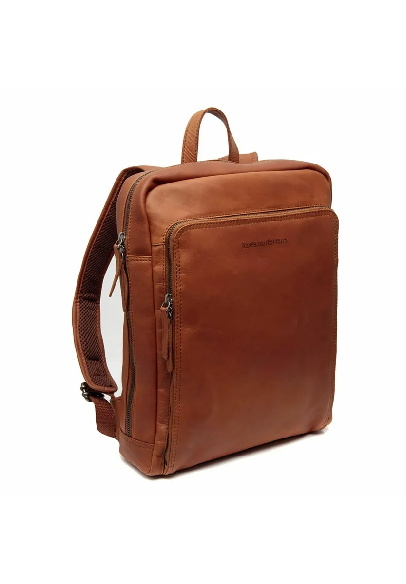 JASPER LAPTOPFACH - Tagesrucksack - cognac