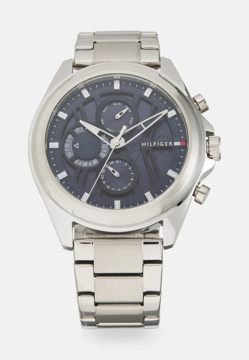 JAX - Uhr - silver-coloured/blue