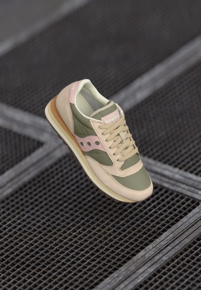 JAZZ TRIPLE - Sneaker low - green/pink