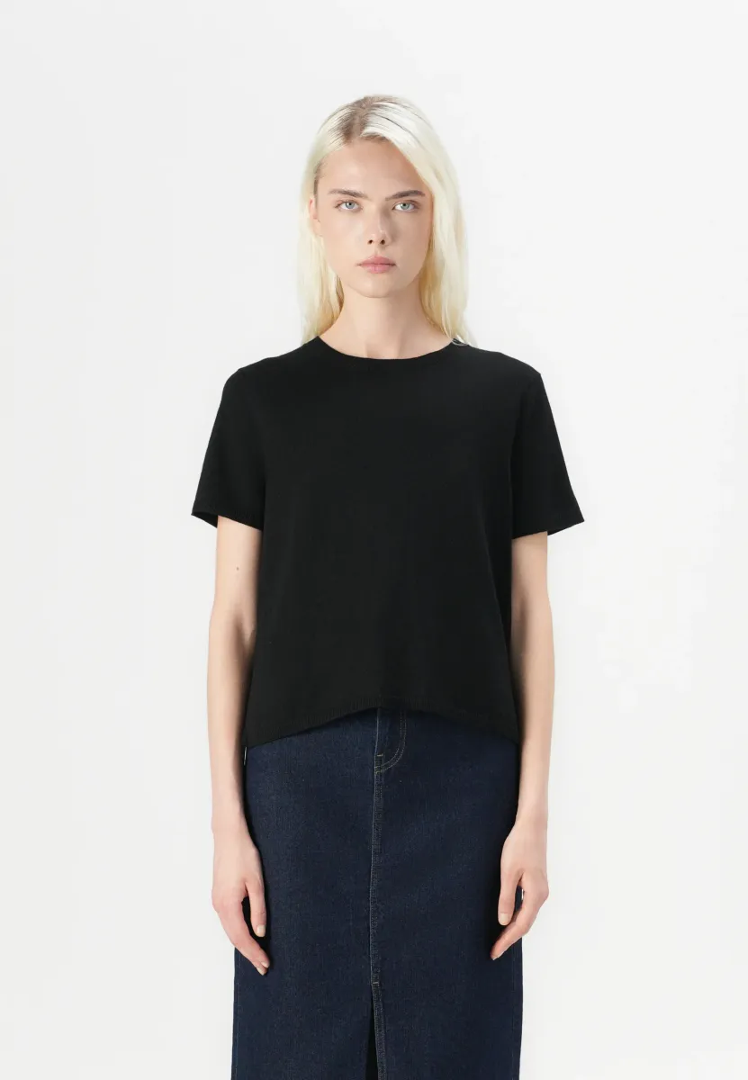 JDYBODIL O NECK PULLOVER - Strickpullover - black