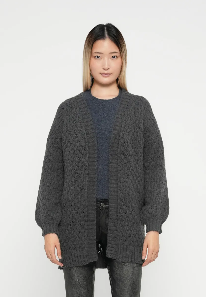 JDYCELESTE OPEN CARDIGAN - Strickjacke - december sky