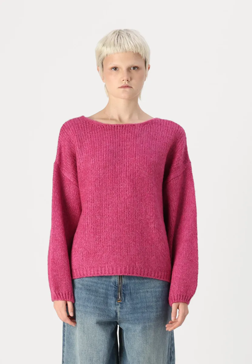 JDYDINEA REVERSIBLE - Strickpullover - cactus flower