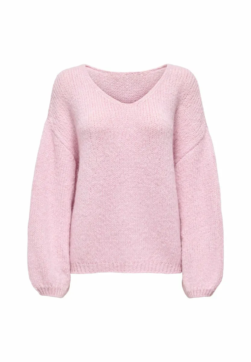 JDYDINEA REVERSIBLE - Strickpullover - fragrant lilac