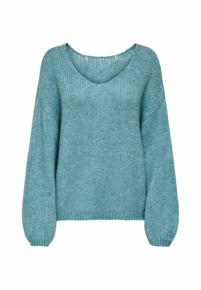 JDYDINEA REVERSIBLE - Strickpullover - sea pine
