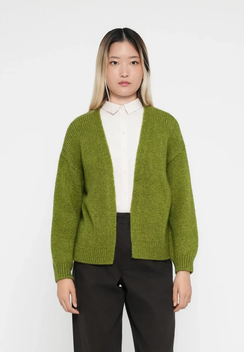 JDYDINEA SOLID CARDIGAN  - Strickjacke - fern