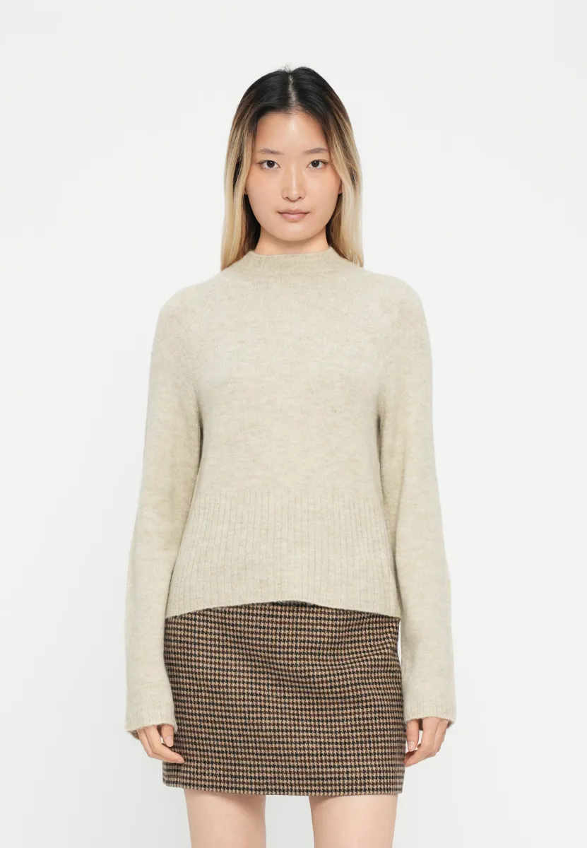 JDYFRANCESCA PULLOVER - Strickpullover - turtledove