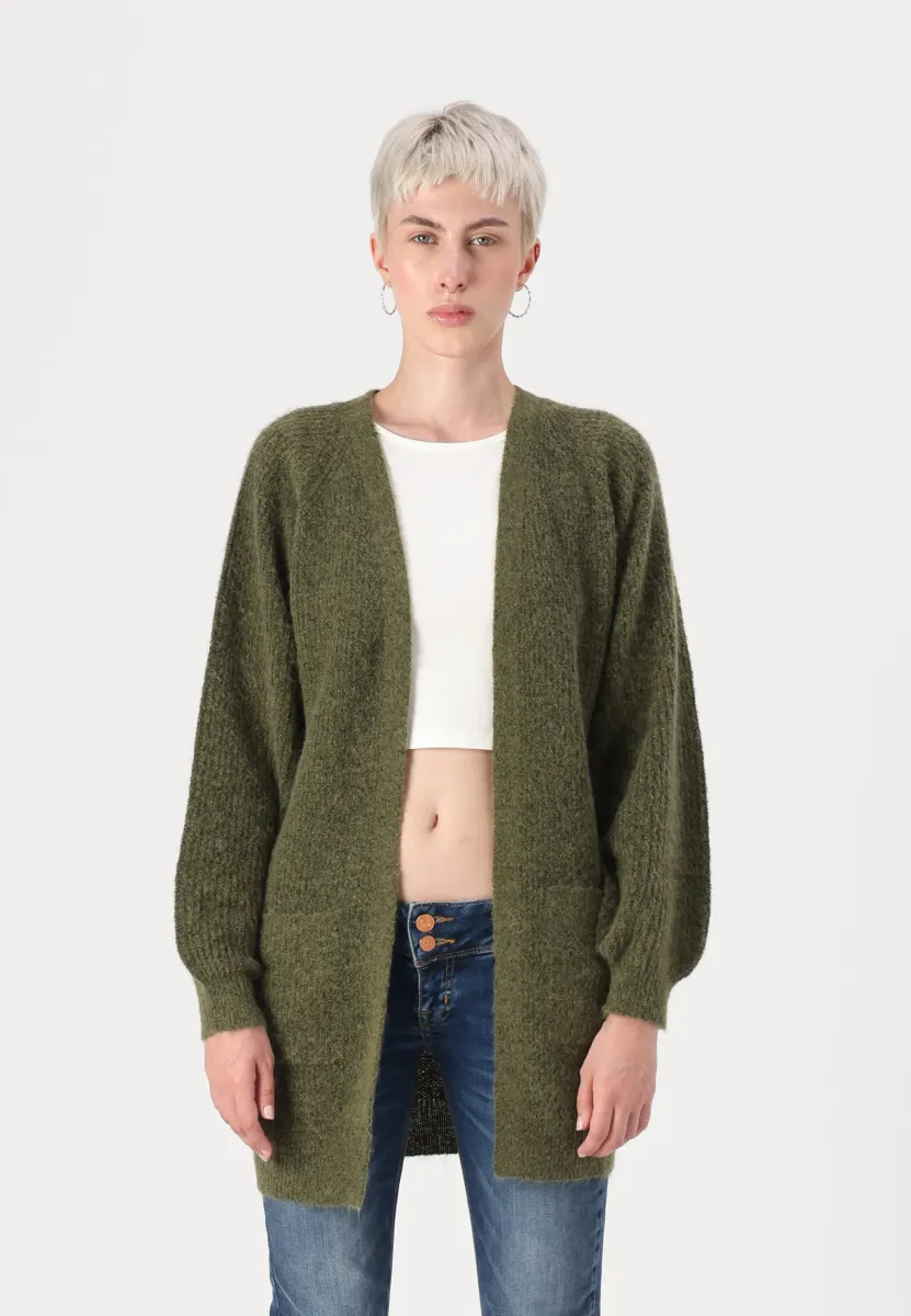 JDYINGEBORG CARDIGAN - Strickjacke - dark green