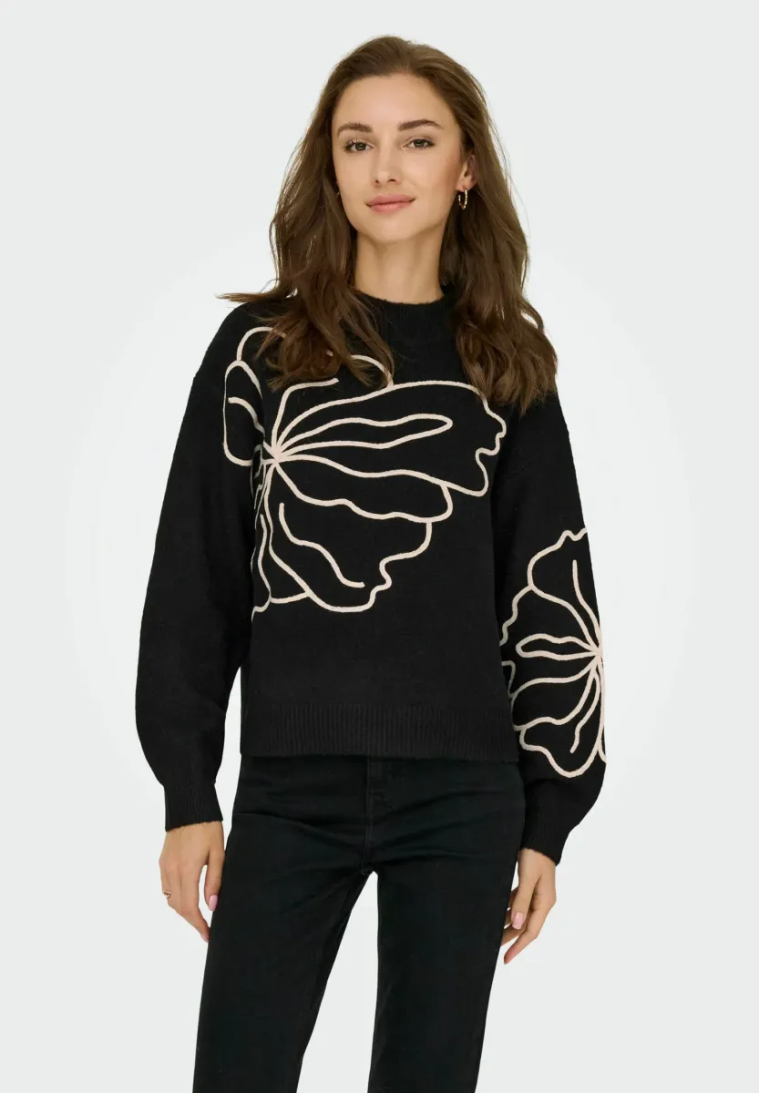 JDYJELLA  - Strickpullover - black