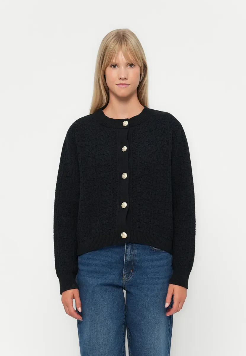 JDYJONNA LIFE  CARDIGAN  - Strickjacke - total eclipse