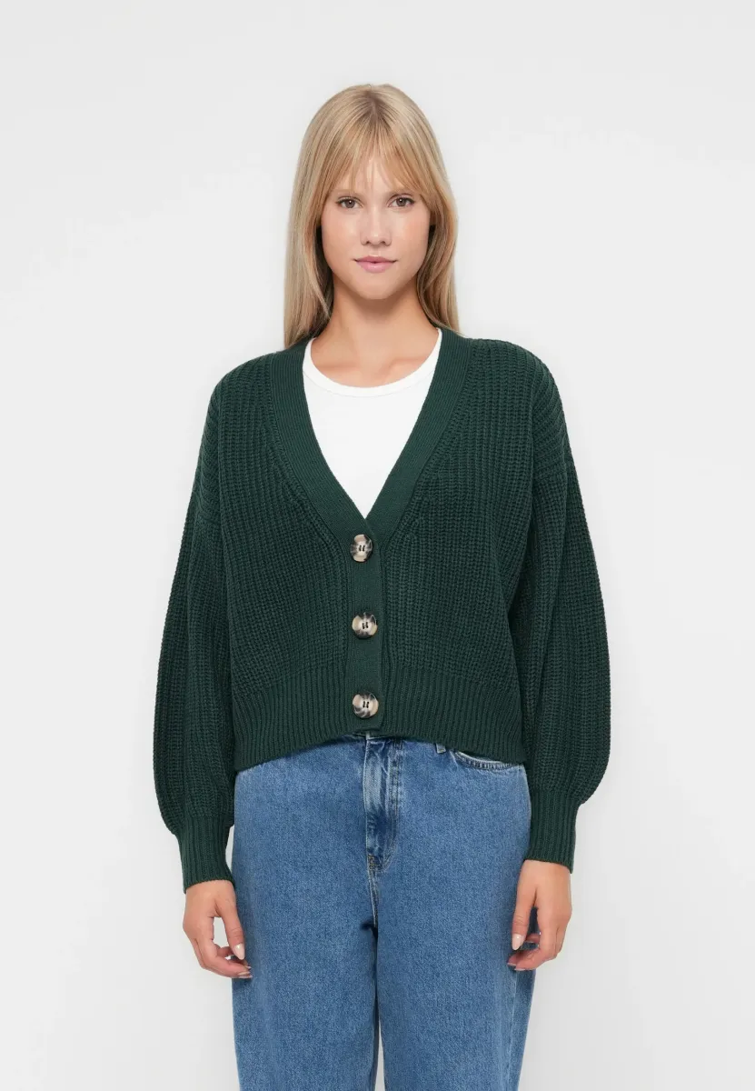 JDYJUSTY SHORT - Strickjacke - ponderosa pine