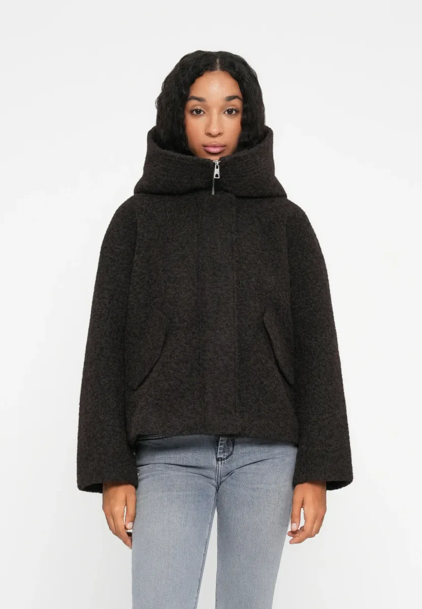 JDYNEVADA HOOD JACKET  - Winterjacke - chocolate torte