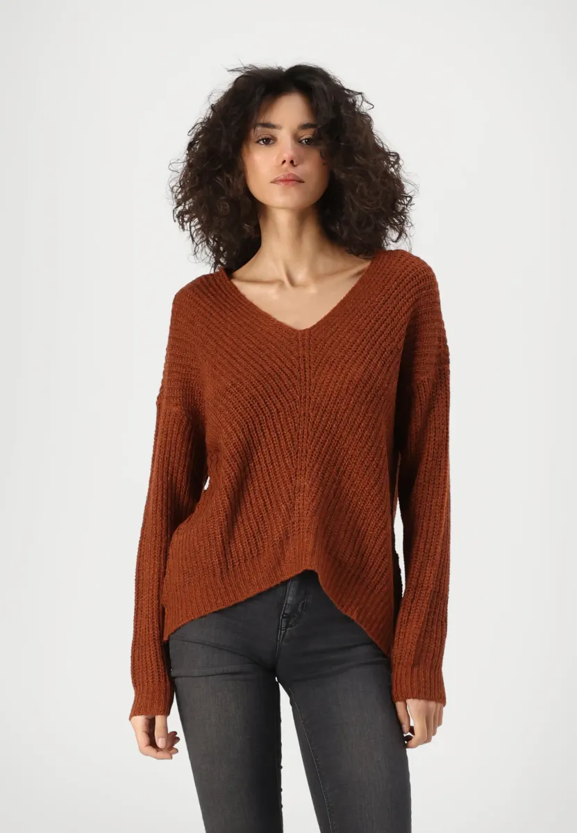 JDYNEW MEGAN NOOS - Strickpullover - red