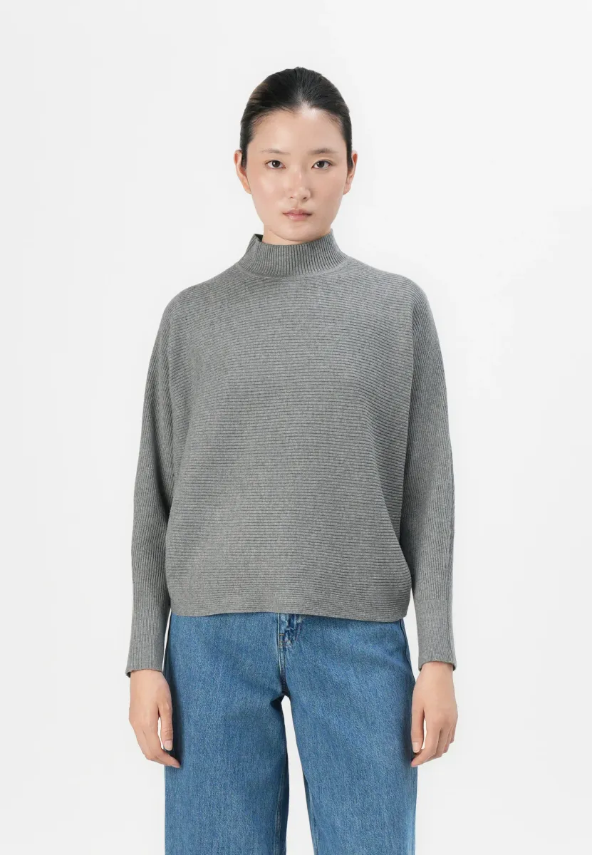 JDYPRIME LIFE  - Strickpullover - medium grey melange