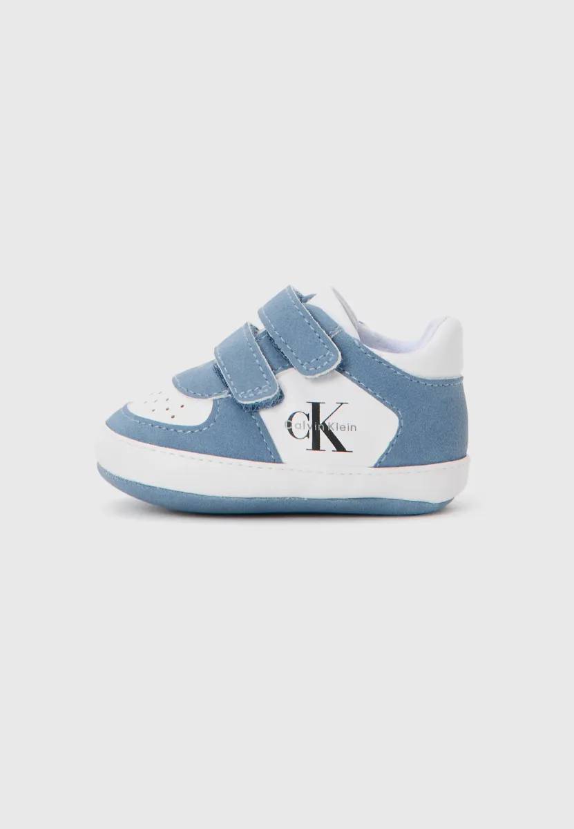 JEAN UNISEX - Krabbelschuh - denim/white