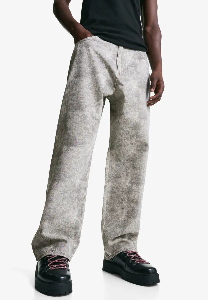 Jeans Relaxed Fit - beige