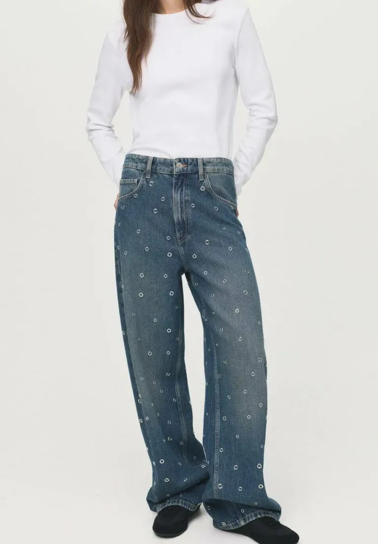 Jeans Relaxed Fit - bleu foncé vintage