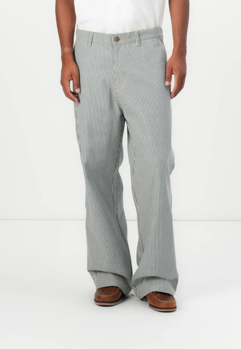 Jeans Relaxed Fit - light blue/white